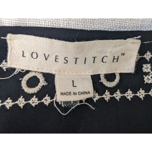 Lovestitch Bell-sleeve Embroidered Dress - Picture 3 of 5
